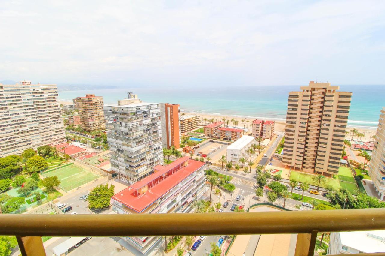 1 Min A Pie Playa San Juan - Increibles Vistas Al Mar - 4 Habs - Gran Terraza - Urbanizacion Con Piscina Padel Y Tenis Alicante Luaran gambar